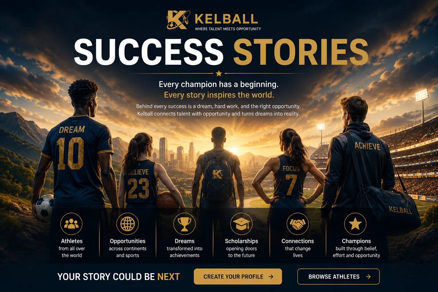 Kelball Success Stories — Every champion has a beginning